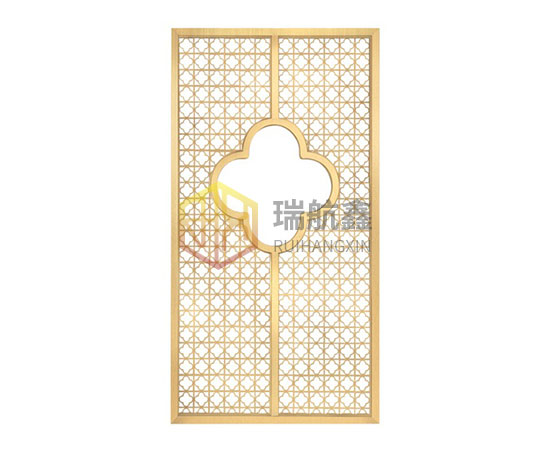 不銹鋼屏風(fēng)酒店定制可以做彩色不銹鋼屏風(fēng)嗎？